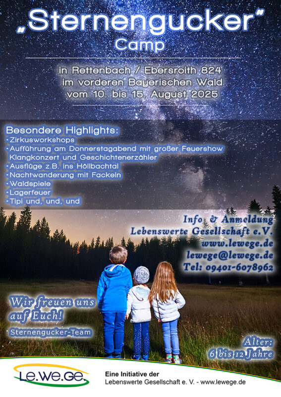Sommerzeltlager-Sternengucker in Rettenbach/Ebersroith